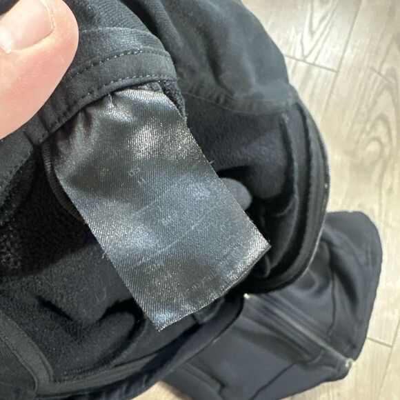 Adidas Terrex Swift Fleece Running Black Zipup Jacket Womens Medium - Picture 5 of 6